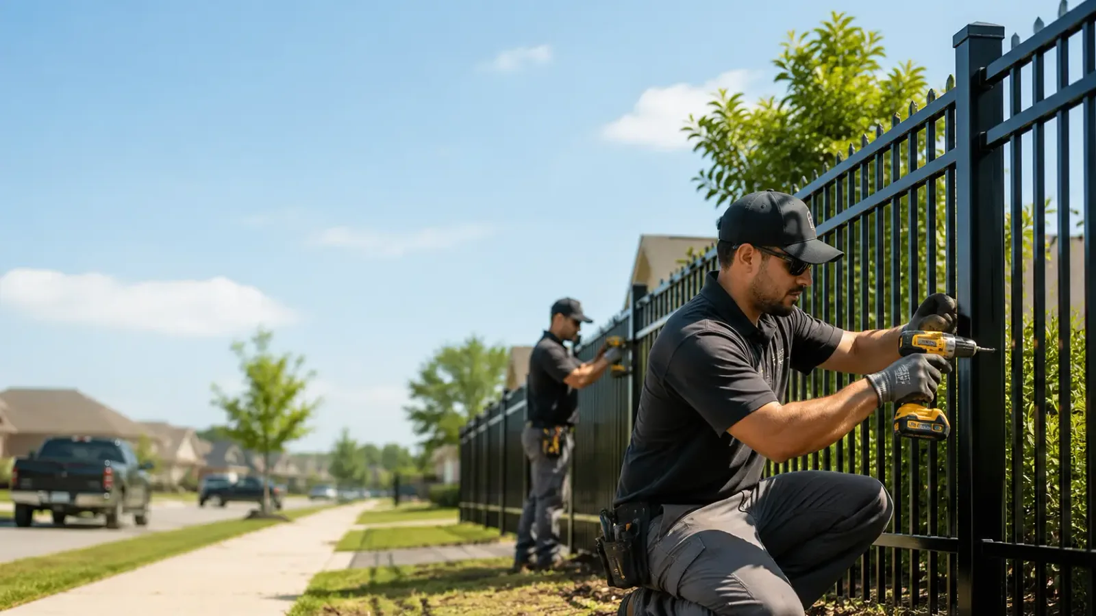 Metal Fence Installation in Racine, MN